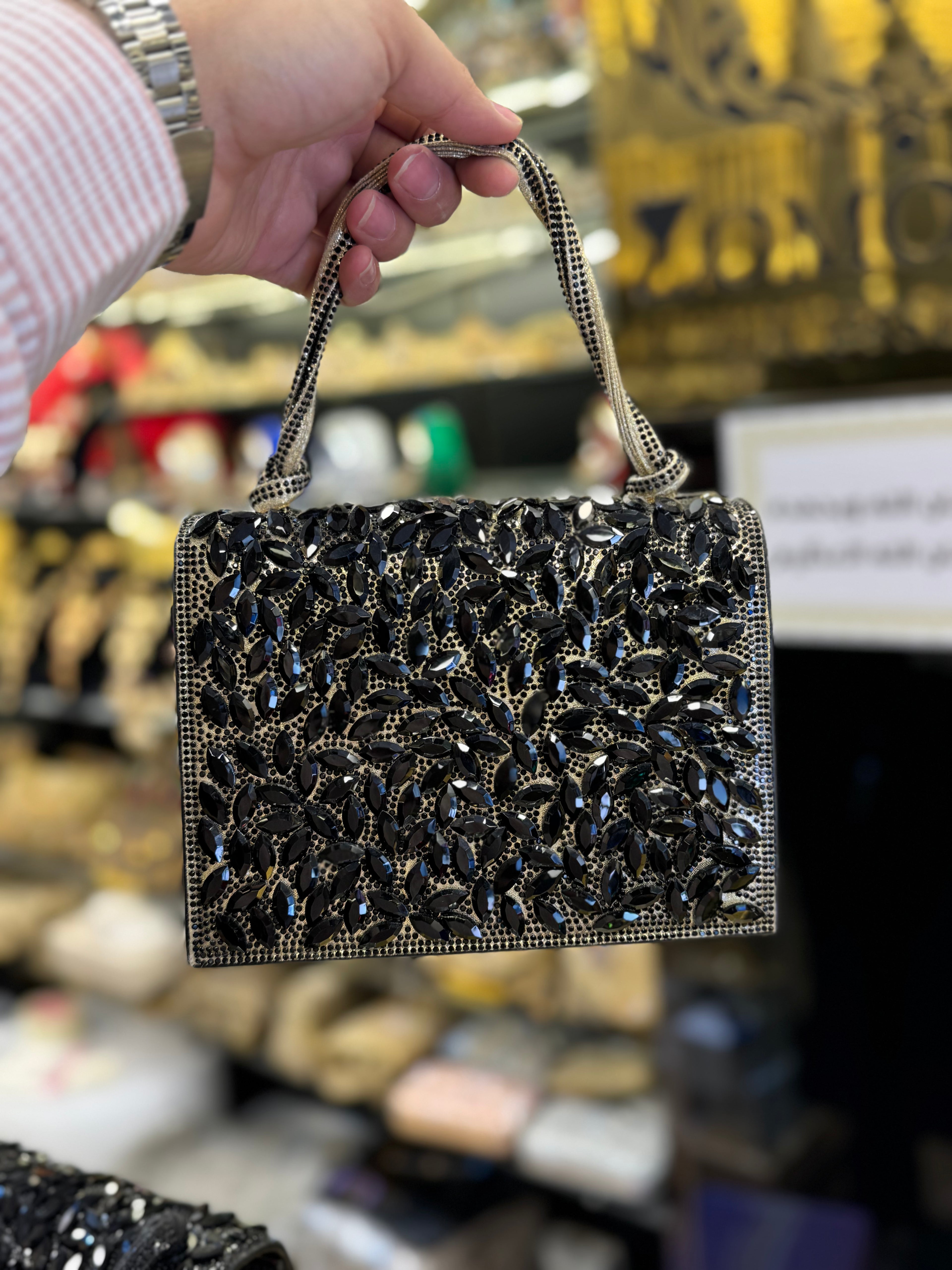 حقيبة السهرة الماسية