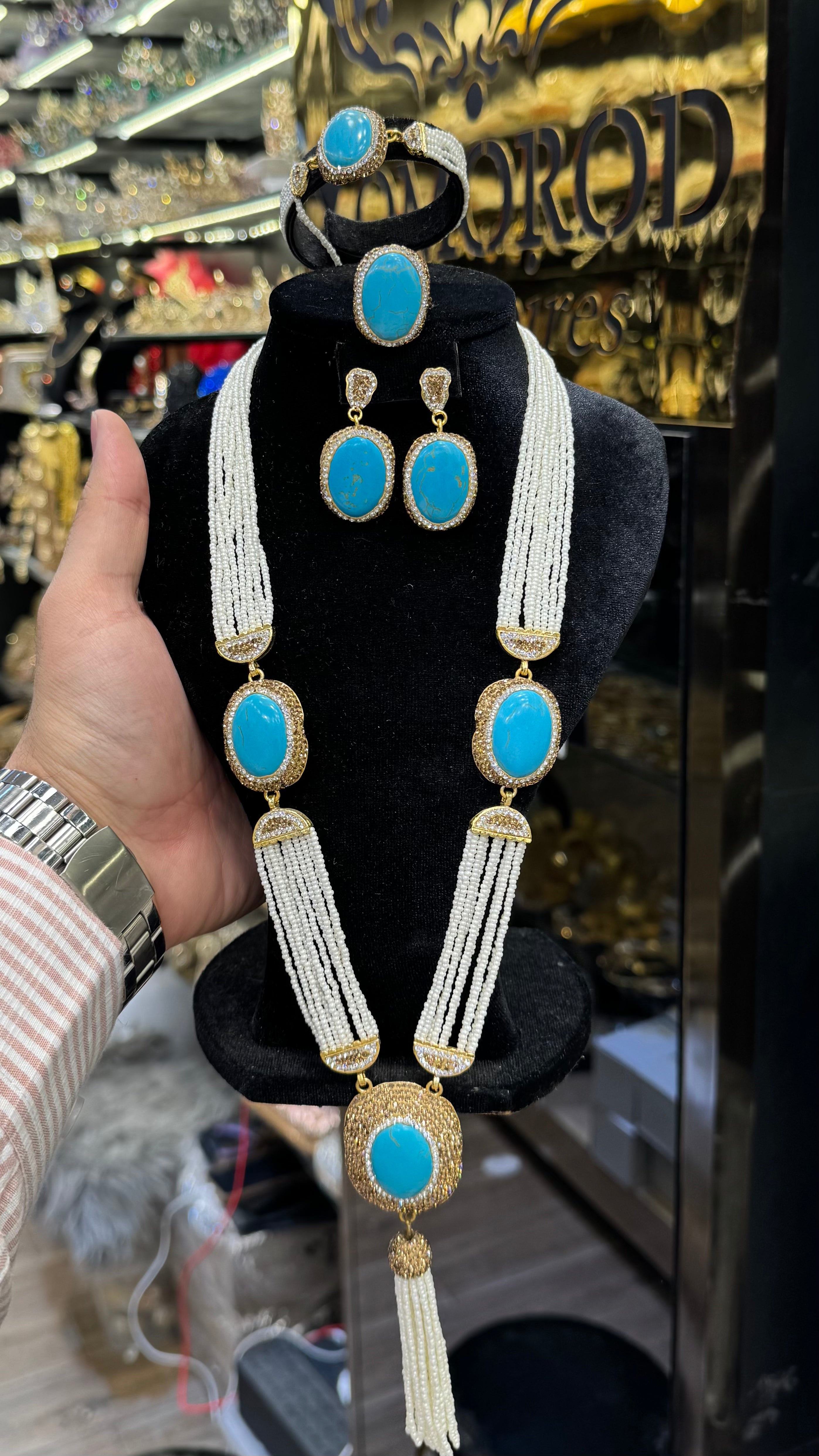 بارور أحجار الباروك ازرق