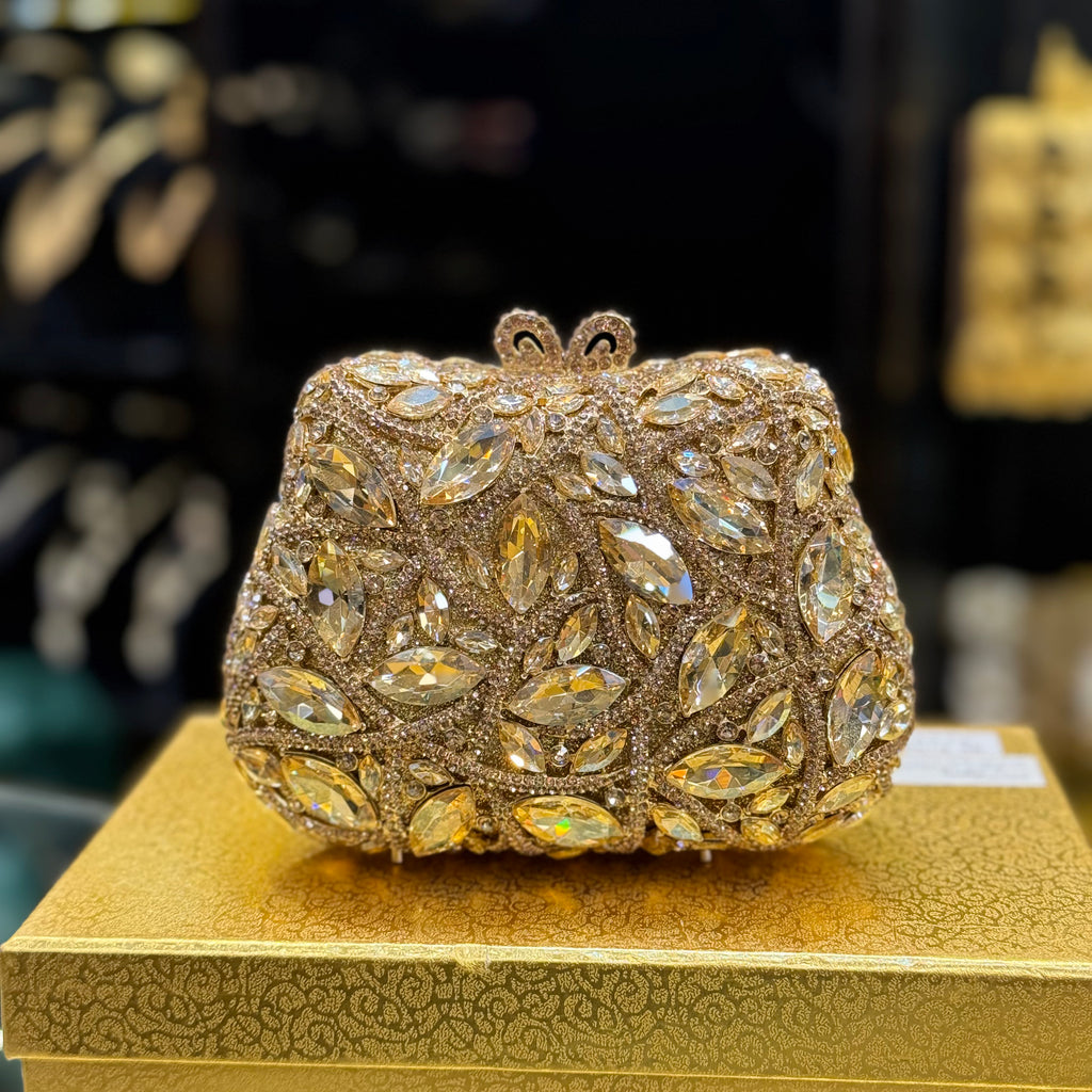 حقيبة السهرة "سولاريس" (Solaris) - بمركز كريستالي مشع